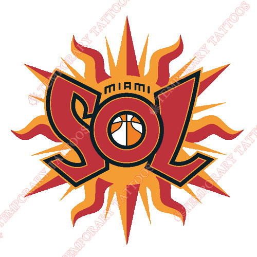 Miami Sol Customize Temporary Tattoos Stickers NO.8563